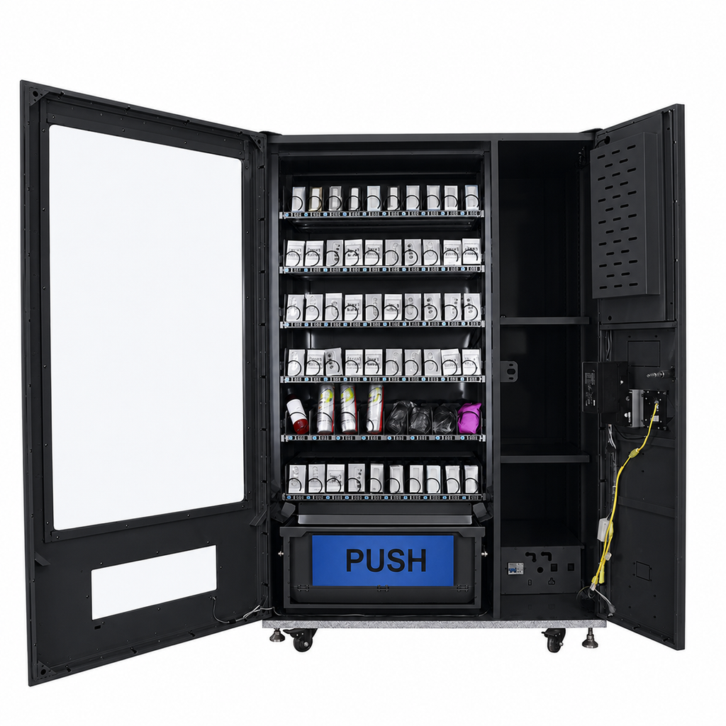 Optic Vending 49” Touchscreen Cosmetics Vending Machine