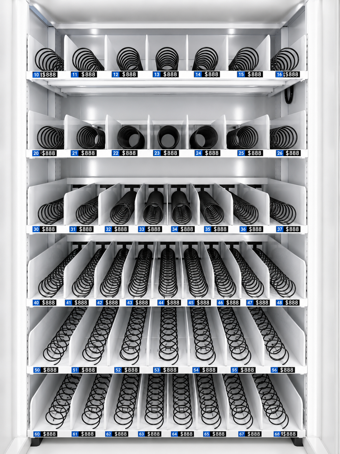 Optic Vending 49” Touchscreen Cosmetics Vending Machine