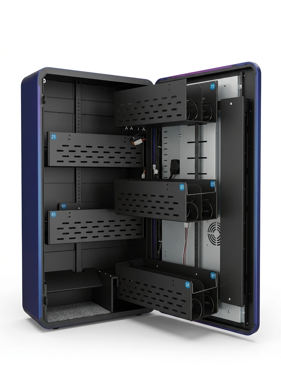 Optic Vending 32” Smart Touchscreen Wall Mount Vape/Pouch Vending Machine
