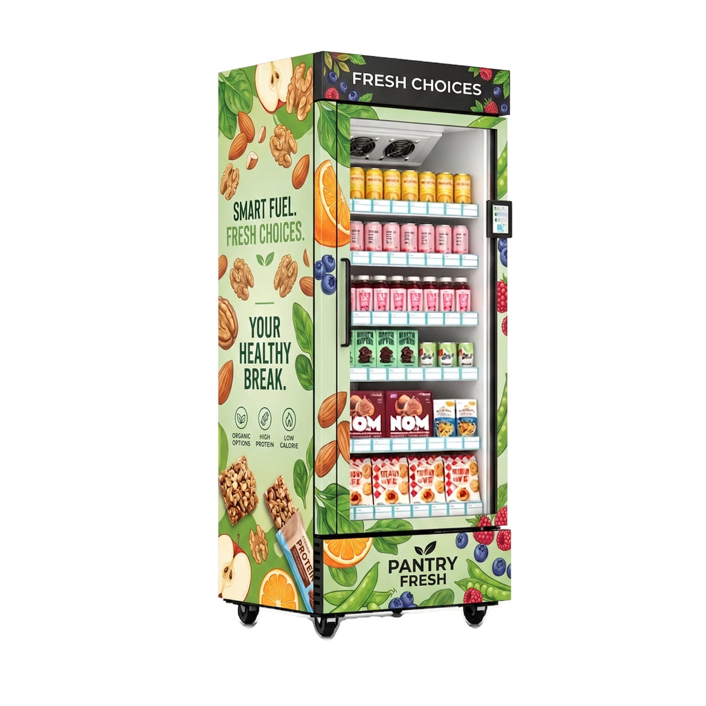 Optic Vending Fresh Choices AI Snack & Beverage Vending Machine
