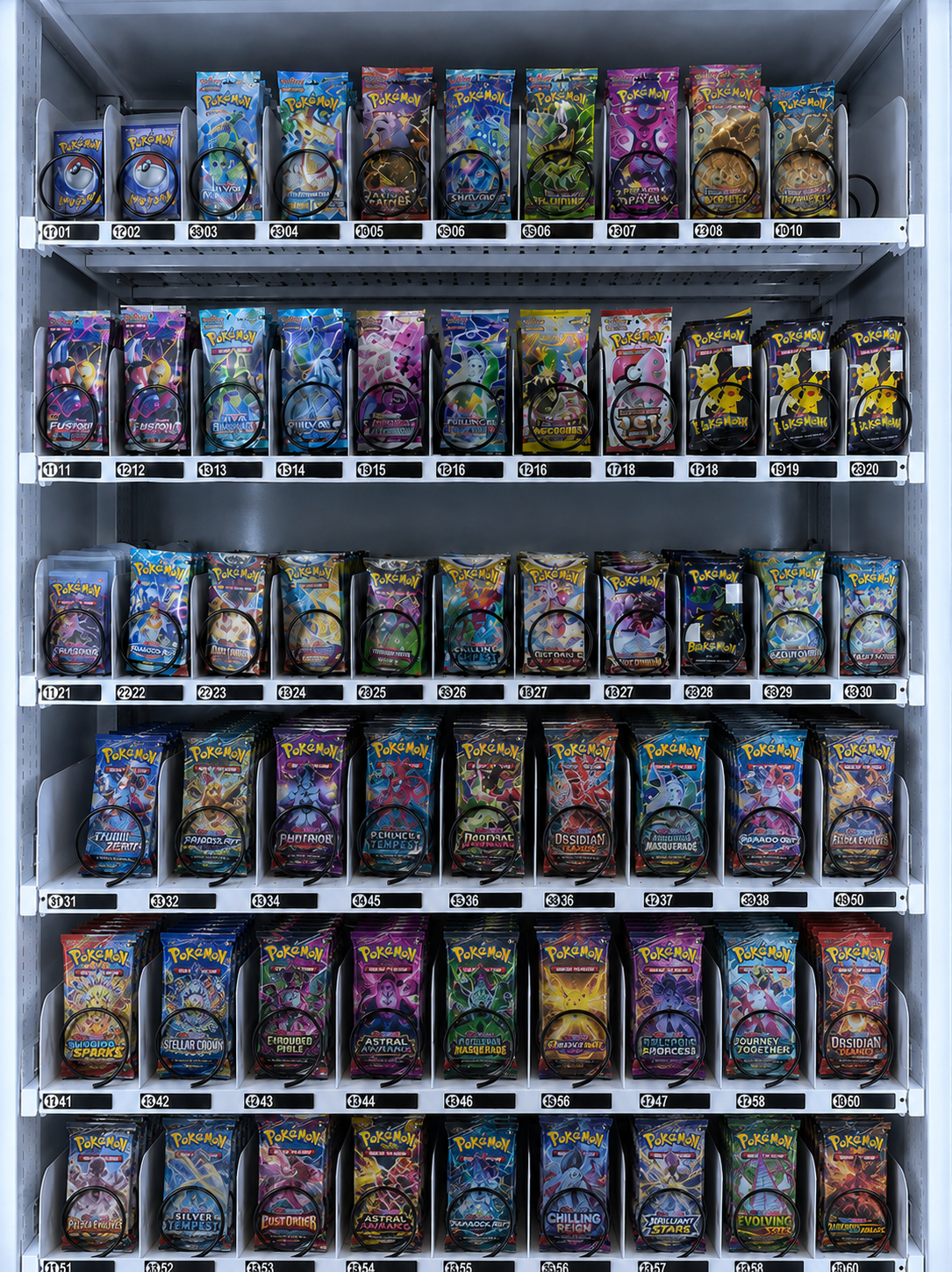 Optic Vending 22” Touchscreen Trading Card Vending Machine