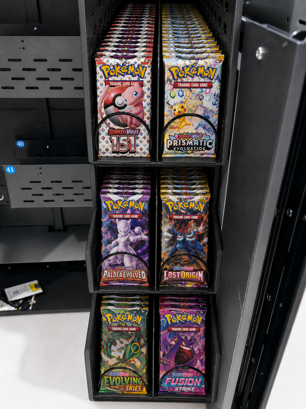 Optic Vending 32” Smart Touchscreen Wall Mount Trading Card Vending Machine