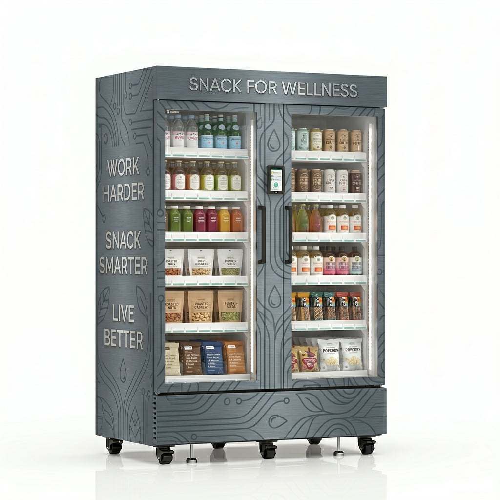 Optic Vending Snacks For Wellness XL AI Vending Machine