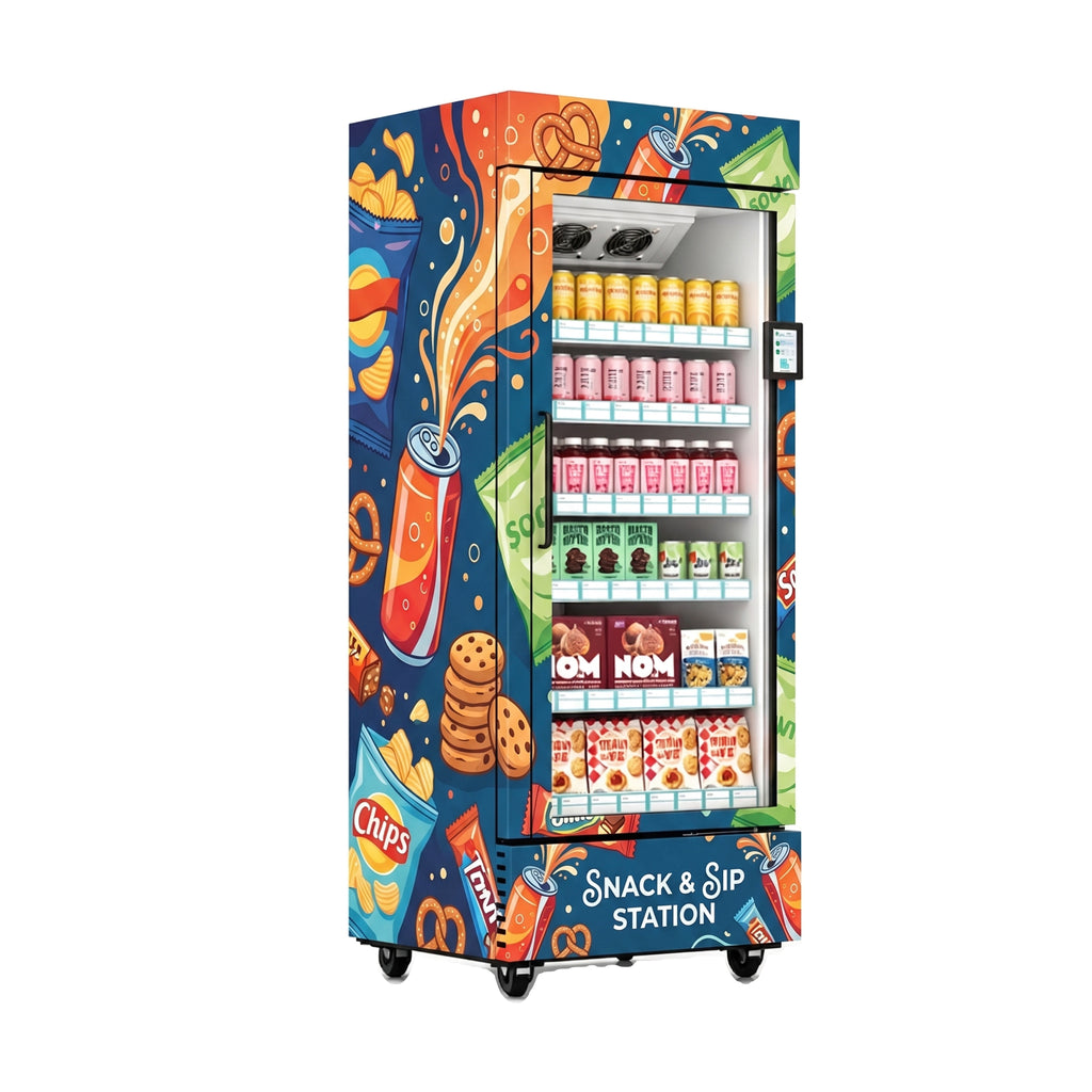 Optic Vending Snack & Sip AI Vending Machine